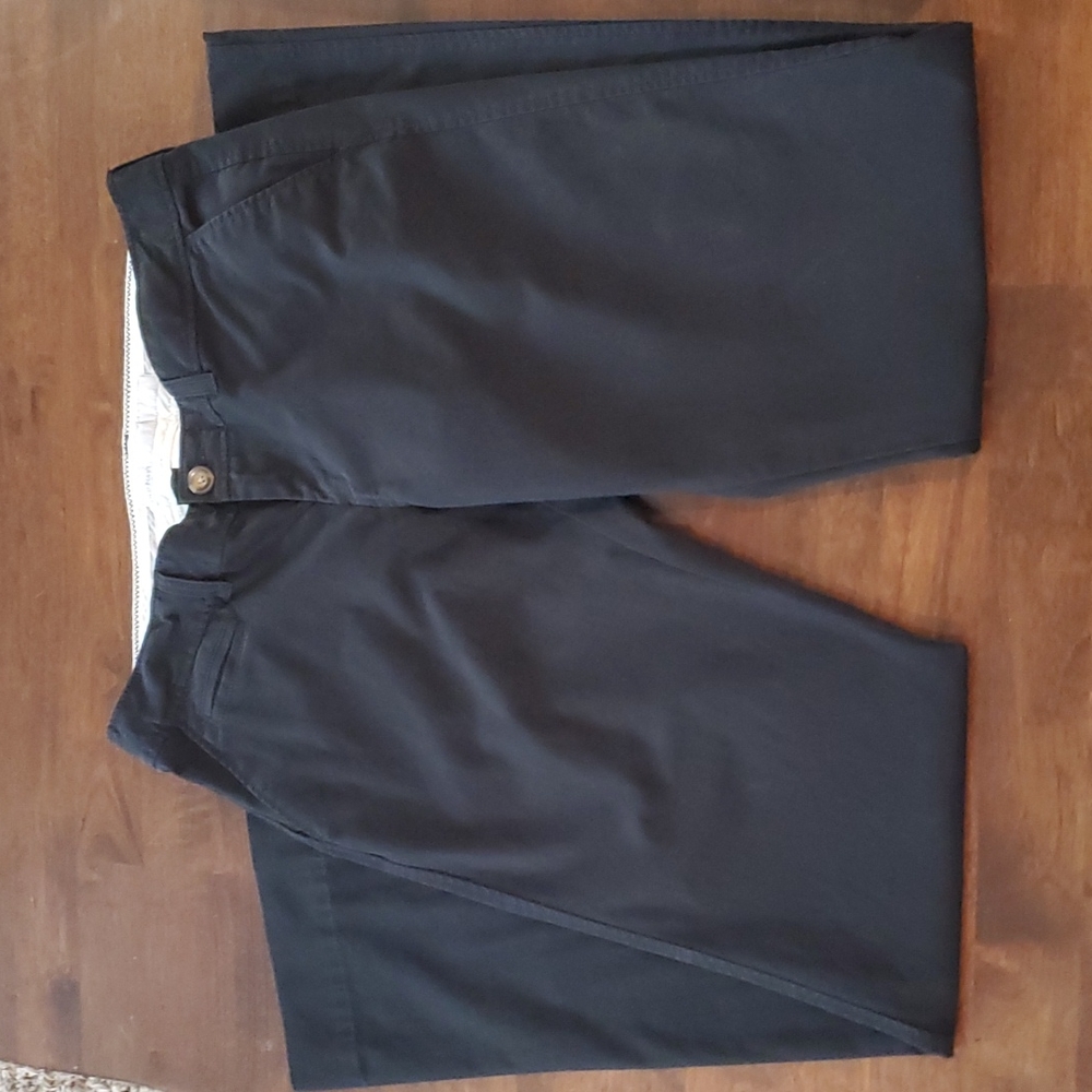 Womens Old Navy Flat Front Pants in Black, Size 6